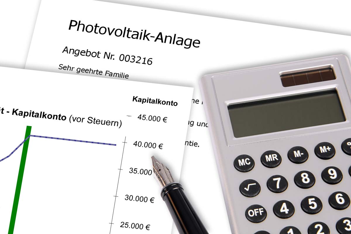 Planung PV Anlage
